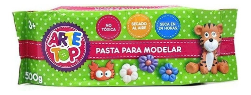 Pasta Para Modelar 500 Gramos Color Blanca