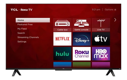 Pantalla Tcl 55 Class 4 Serie 4kuhd Smart Roku (55s455 - Excelente (Reacondicionado)