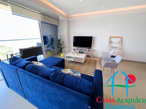 Imagen 2 de 30 de Cad Velera J18. Depa De Playa Con Terraza Y Vista Al Mar
