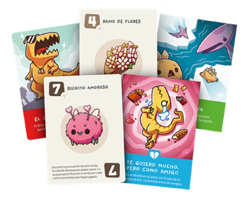 Asmodee Happy Little Dinosaurs Citas desastrosas Español