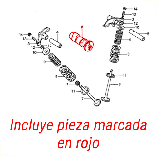 Arbol De Leva Para Honda Xr 100