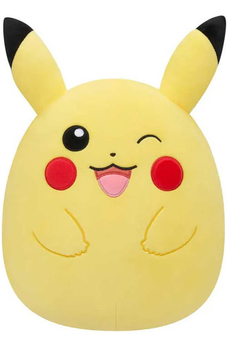 Peluche Sunny 3696 de Pikachu, Pokémon, 30 cm, de Squishmallows