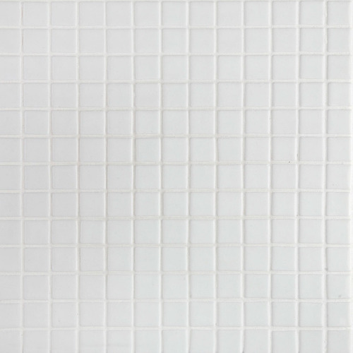 Mosaico Vidrio Piscina Malla Blanco 2,5x2,5 Europeo Cj=2mts²