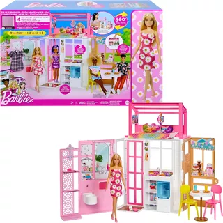 Barbie Estate Casa Glam Com Boneca Hcd48 Mattel