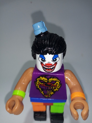 Figura Muñeco Lucha Libre Luchador Monster Clown Cuadrado