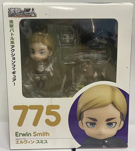 Erwin Smith, Ataque Al Titan, Figura Nendoroid, 10 Cm