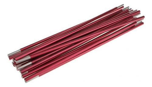 3 Aleación De Aluminio 9 Sección Rojo Oscuro 9.5 Mm 465