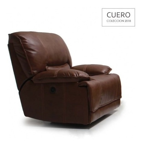 Sofa Recliner Electrico 100% Cuero -sillon - Poltrona -serra
