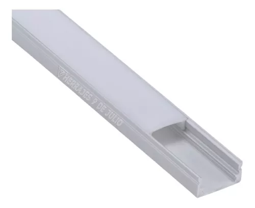 Perfil De Aluminio Embutir Para Tira De Led 2mts