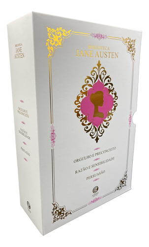 Biblioteca Jane Austen Box com 3 Livros Edição de Luxo 2025