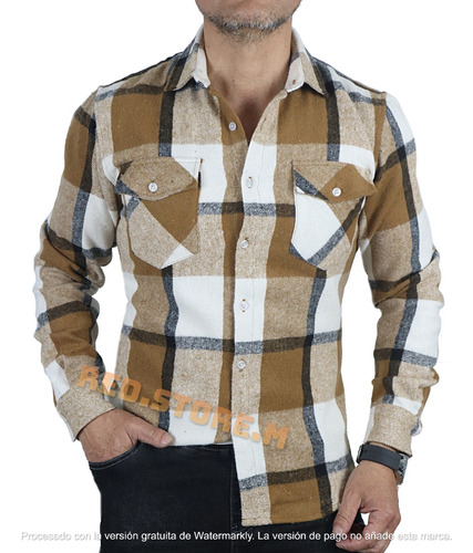 Camisa Hombre A Cuadros