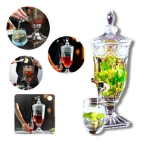 Comprar Suqueira Vidro Cristal 1,8 L Suco Agua Drinks Transparente