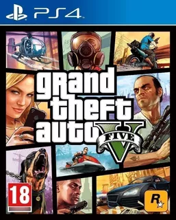 Gta 5 Grand Theft Auto 5 ~ Videojuego Ps4 Español