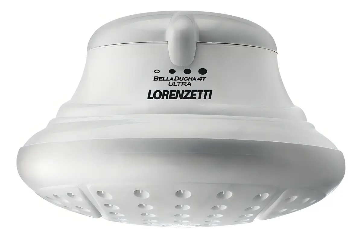 Regadera eléctrica de pared Lorenzetti Bella Ducha 4T gris 4800W