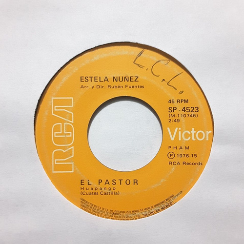 Estela Núñez - El Pastor - Sencillo 7 Pulgadas