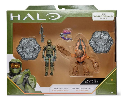 Boneco Halo Infinite Unsc Marine E Grunt Conscript 2380