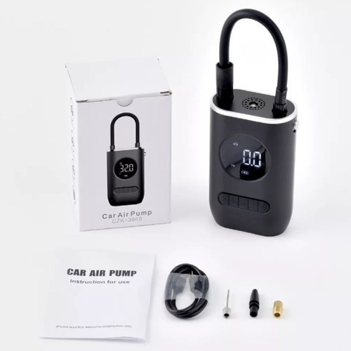 Bomba Infladora De Coche Con Pantalla Digital Recargable Ina