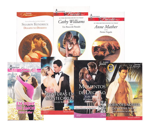 Romances Harlequin Paixão Amor Desejo Preço Barato