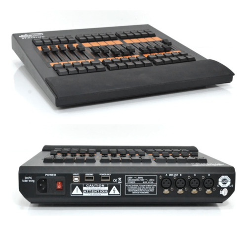 Mesa De Iluminação Command Wing + Fader Com Case Showtech