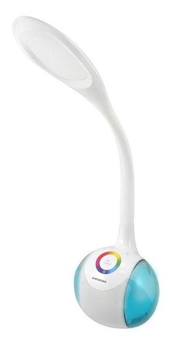 Lampara Escritorio Velador Luces Led Speaker Bluetooth