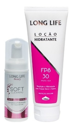 Imagem 1 de 3 de Sabonete Espuma Facial  Hidratante Corporal Fps 30 Long Life