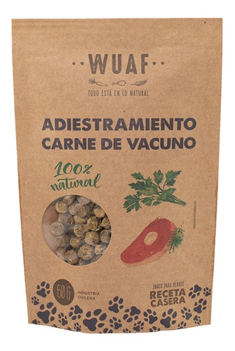 Snack Para Perros Wuaf Adiestramiento 60 Grs