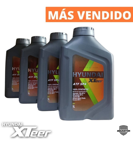 Aceite De Caja Automática  Xteer Sp4 / 4lts. | Cuotas sin interés