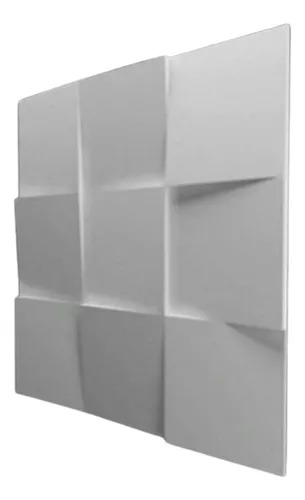 Paquete De 10 Moldes Panel 3d 50x50 Para Yeso O Concreto.