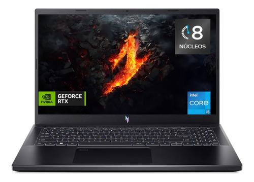 Laptop Gaming Acer Nitrov15 Core I5 Rtx3050 15,6