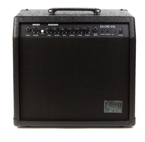 Imagen 3 de 5 de Amplificador Guitarra Eléctrica Creep 30w C/reverb Mod. V30