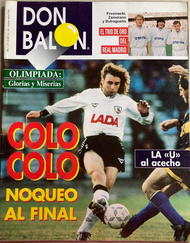 Revista Don Balón Año 1 N°4 Colo Colo Noqueó (aa384