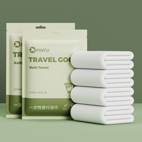 Toalla De Baño De Viaje Desechable, Portátil, Engrosada Y Ag