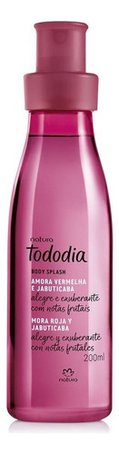 Body Splash Mora Roja Y Jabuticaba Tododia Natura 200 Ml