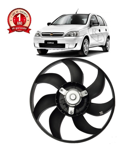 Eletroventilador Ventoinha Corsa Montana 2010 2011 2012 S/ar