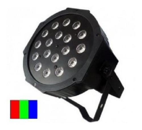 Lp005 Foco Led Mini Slim Par 18x1w / Lightsolution