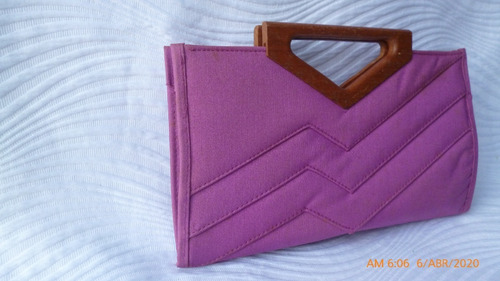 Cartera Vintage Tela Mid-century Cod.xv