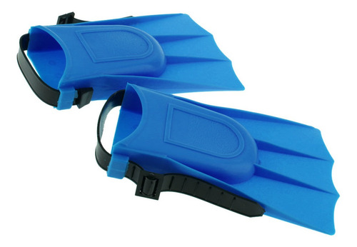 Adultos Aletas De Natación Aletas Ajustables S Azul