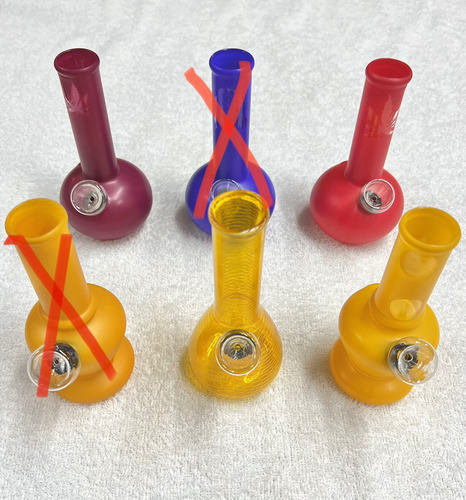 Imagen 5 de 5 de Bong, Bung O Pipa De Agua En Vidrio
