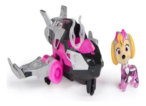 Paw Patrol Mighty Movie Jet Skye Luz Y Sonido Vehiculo