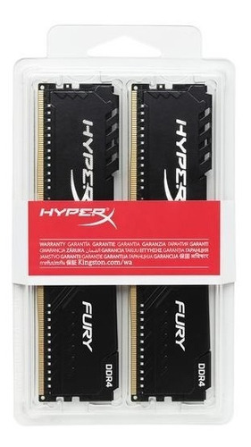 Imagem 4 de 4 de Memória 32gb Kit (2x16gb) Hyperx Fury 3600mhz Ddr4 Cl18