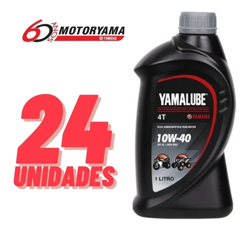 Óleo Yamalube 10w40 Atacado - Lojistas - 24 Unidades