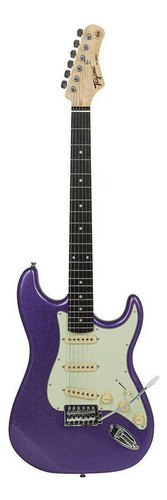 Guitarra Tagima Strato Woodstock Tg-500 Roxo Metallic Purple Material do diapasão Madeira técnica Orientação da mão Destro