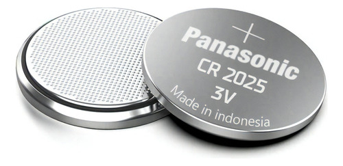 Bateria Cr2025 Panasonic 3v Moeda Botão