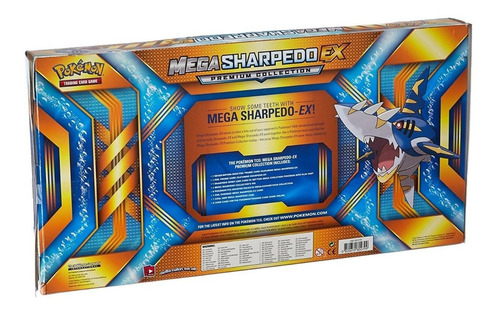 Juego De Cartas Pokemon Mega Sharpedo Gx Premium Collection