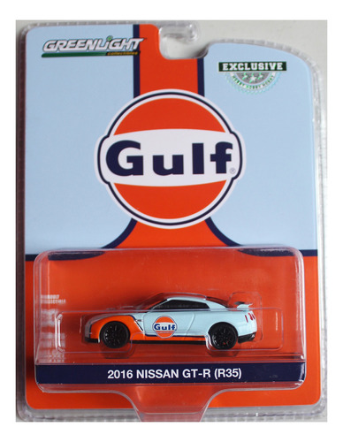 Greenlight 2016 Nissan Gt-r (r35) Gulf Hobby Exclusive