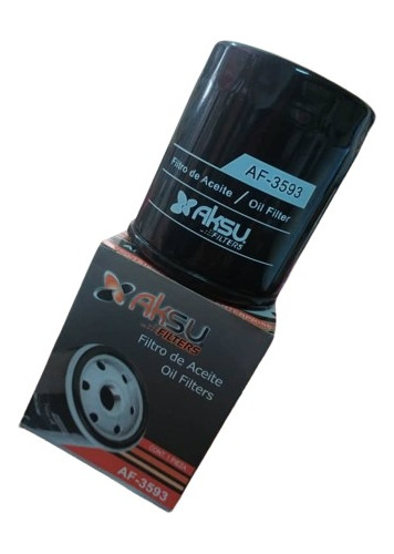 Filtro De Aceite Aksu Af-3593 Rio Lancer Signo Fit Sportage 