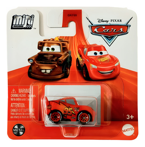 Rayo Mcqueen Cars Mini Racers Disney Pixar Mattel