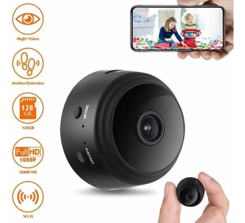 Mini Camara Espía Inalámbrica Wifi 1080p