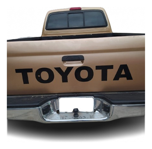 Sticker Tapa Batea Compatible Con Toyota Pick Up Tapa Lisa