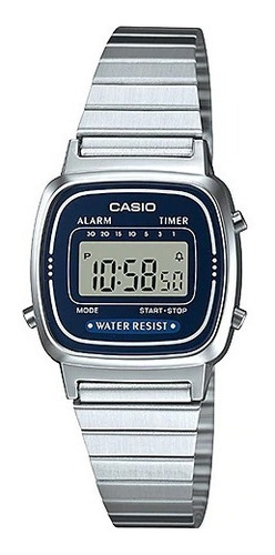 Reloj Casio Vintage La-670wa-2d Agente Oficial Caba